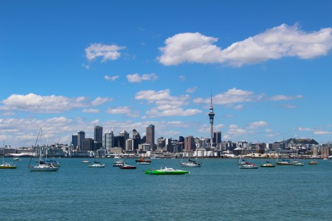 "I see skies of blue and I see clouds of white..."